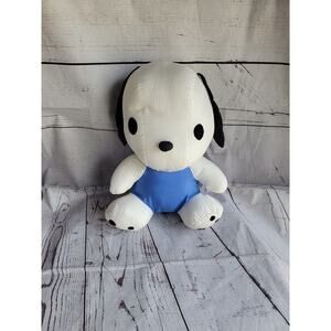 Vintage Pochacco Sanrio Plush Nylon Stuffed Animal Dog 1990s 90s Japan READ